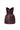 Dark Pink Metallic Lacquer Jacquard Bustier Mini Column Dress With Lotus Petal-Shaped - IHF STUDIO