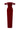 Dark Red Lyon Velvet Bustier Midi Column Dress With Horizontal Train - IHF STUDIO