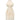 Ivory floral garden lace halter mini dress with sculpted waist cut-outs and a high neckline.