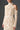 Ivory Floral Garden Lace midi dress with halter neck and long sleeves - IHF STUDIO