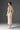 Ivory Floral Garden Lace midi dress with halter neck and long sleeves - IHF STUDIO