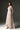 Ivory Floral Garden Lace Trapeze Midi Mullet A-line Dress With Pearl Cluster Embellishment - IHF STUDIO