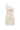 Ivory Floral Lace One-Shoulder Mini Dress with Pearl Cluster Embellishment - IHF STUDIO