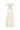 Ivory Floral Vine Lace Off-Shoulder A-line Dress With Draped Details Taffeta - IHF STUDIO
