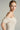 Ivory silk taffeta corset mini dress with ruffled off-shoulder sleeves and crystal embellishment - IHF STUDIO