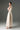 Ivory Silk Taffeta Trapeze Midi Mullet A-line Dress With Crystals Embellishment - IHF STUDIO