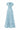 Light blue Floral Garden short-sleeve A-line maxi dress - IHF STUDIO