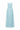 Light Blue Tiny Floral Mesh Lace Bustier Maxi A-Line Dress With Draped Tulle Details - IHF STUDIO