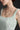 Light Green Lacquered Brocade Strapless A-line Mini Dress with Pearl-Embellished Shoulder - IHF STUDIO