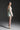 Light Green Lacquered Brocade Strapless A-line Mini Dress with Pearl-Embellished Shoulder - IHF STUDIO