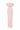Light Pink Architectural Lace Off-Shoulder Dress With Crystal Embellishment - IHF STUDIO