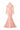 Light pink Floral Garden Lace mermaid dress with halter neck and long sleeves - IHF STUDIO