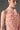 Light pink Floral Garden Lace and Agate Silk halter mini dress with long bow straps and hand-applied 3D lace motifs.
