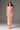 Light pink Floral Garden Lace off-shoulder midi dress with long sleeves - IHF STUDIO