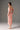 Light pink Floral Garden Lace off-shoulder midi dress with long sleeves - IHF STUDIO