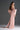 Light Pink Floral Garden Lace Square-Neck Column Dress With Large Back Bow - IHF STUDIO
