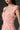 Light pink Floral Garden Lace trapeze midi mullet A-line dress with pearl cluster embellishment - IHF STUDIO