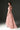 Light pink Floral Garden Lace trapeze midi mullet A-line dress with pearl cluster embellishment - IHF STUDIO