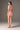 Light pink Floral Garden short-sleeve mini dress - IHF STUDIO