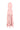 Light Pink Floral Vine Lace Dress with Halter neck and Lace-Cut Straps details - IHF STUDIO