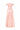 Light Pink Floral Vine Lace Off-Shoulder A-line Dress With Draped Details Taffeta - IHF STUDIO