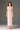 Light pink lacquered brocade sleeveless column midi dress - IHF STUDIO