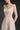 Light Pink Lacquered Brocade Strapless A-line Maxi Dress with Pearl Cluster Embellishment - IHF STUDIO