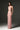Light-Pink Mesh Lace Halter Top & Light Pink Mesh Lace Column Skirt Set - IHF STUDIO