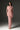 Light Pink Mesh Lace Long-Sleeve Midi Dress With Petite Sequin Embellishment - IHF STUDIO