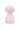 Light Pink Sequin Floral Lace Short-Sleeve Structured Puffy Mini Dress - IHF STUDIO