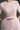 Light Pink Sequin Floral Lace Short-Sleeve Structured Puffy Mini Dress - IHF STUDIO