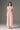 Light Pink Sequin Floral Lace Structured Midi Dress with Sculpted Hips - IHF STUDIO