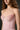 Light Pink Silk Taffeta Bustier Column Dress With Lotus Pental-Shaped - IHF STUDIO