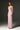 Light Pink Silk Taffeta Bustier Column Dress With Lotus Pental-Shaped - IHF STUDIO