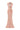 Light pink shimmer jersey maxi dress with twisted waist drape and crystal-embellished neckline - IHF STUDIO
