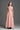 Light pink Vine Floral Lace halter midi A-line dress with waist cut-out and crystal embellishment - IHF STUDIO