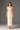 Light yellow lacquered brocade sleeveless column midi dress - IHF STUDIO