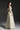 Light Yellow Lacquered Brocade Strapless A-line Maxi Dress with Pearl Cluster Embellishment - IHF STUDIO