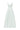 Mint Lacquered Brocade Strapless A-line Maxi Dress with Pearl Cluster Embellishment - IHF STUDIO