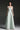 Mint Lacquered Brocade Strapless A-line Maxi Dress with Pearl Cluster Embellishment - IHF STUDIO