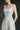 Mint Lacquered Brocade Strapless A-line Maxi Dress with Pearl Cluster Embellishment - IHF STUDIO
