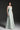 Mint Lacquered Brocade Strapless A-line Maxi Dress with Pearl Cluster Embellishment - IHF STUDIO