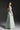 Mint Lacquered Brocade Strapless A-line Maxi Dress with Pearl Cluster Embellishment - IHF STUDIO