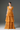 Orange Floral Garden Lace Maxi A-line Dress With 3-tiered U-Neck - IHF STUDIO