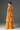 Orange Floral Garden Lace Maxi A-line Dress With 3-tiered U-Neck - IHF STUDIO