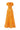 Orange Floral Garden Short Sleeves A-Line Maxi Dress - IHF STUDIO
