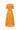 Orange Floral Garden Short Sleeves A-line Midi Dress - IHF STUDIO