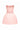 Light pink bell-silhouette mini dress - IHF STUDIO