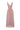 Pink Vine Guipure Lace V-Neck Midi A-Line Dress With Draped Details And Two Mini Bows - IHF STUDIO