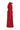 Red Floral Garden Lace Maxi Dress With Long Bow Straps - IHF STUDIO